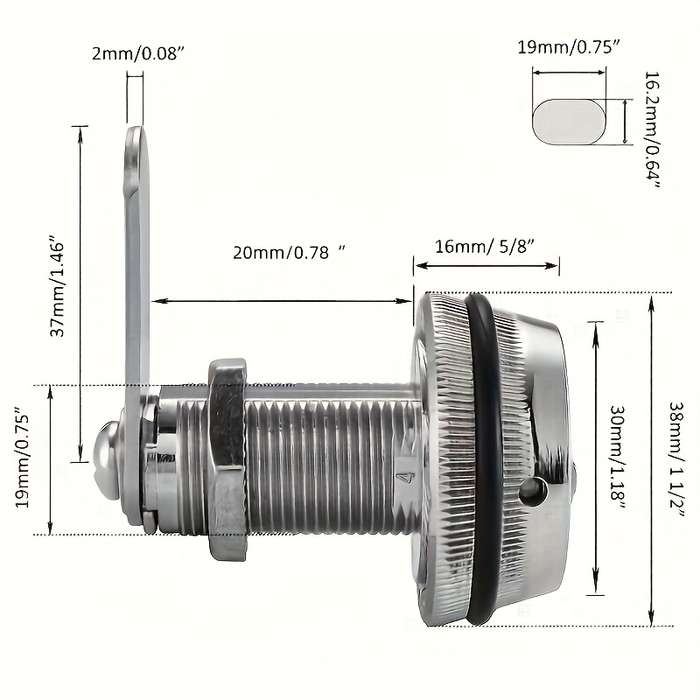 Lock Model Silvery