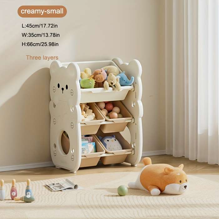 Storage And Organizationcolor Beige Size Four Layers Medium