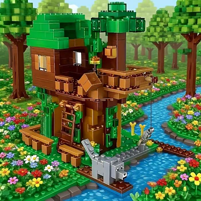 Building Toy Architectural Model Toy Set Model 4784 8754