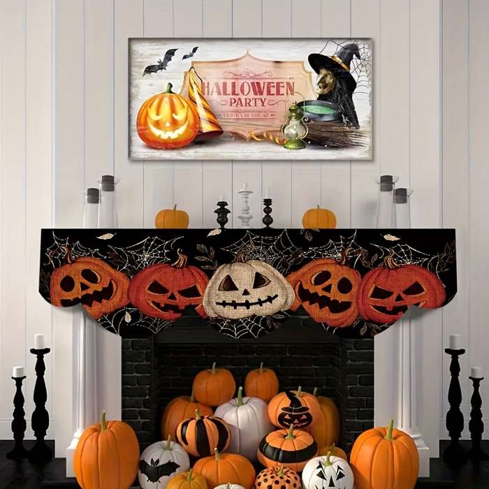 Halloween tablecloth decoration size 50x200cm