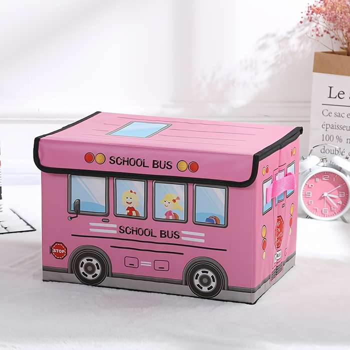 Storage And Organizationitems Blue School Bus