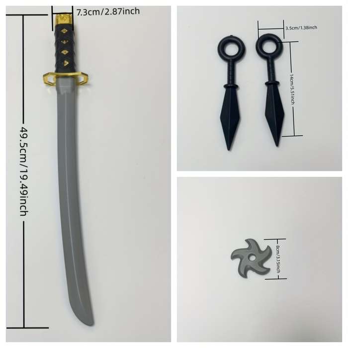 Toy Weapons Quantity 9Pcs