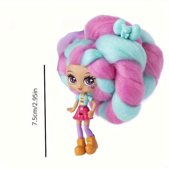 Toy Dolls Items Long Hair Doll   1pc  random color
