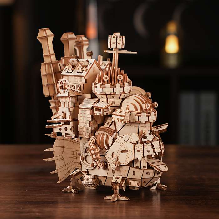 Building Toy Architectural Model Toy Set Model Yidongcb Color