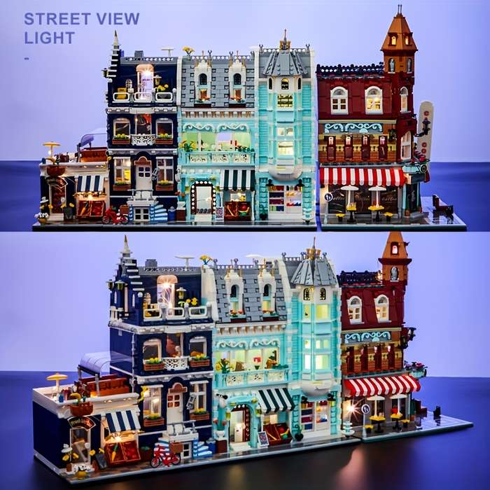 Building Toy Architectural Model Toy Set Quantity 2225Pcs