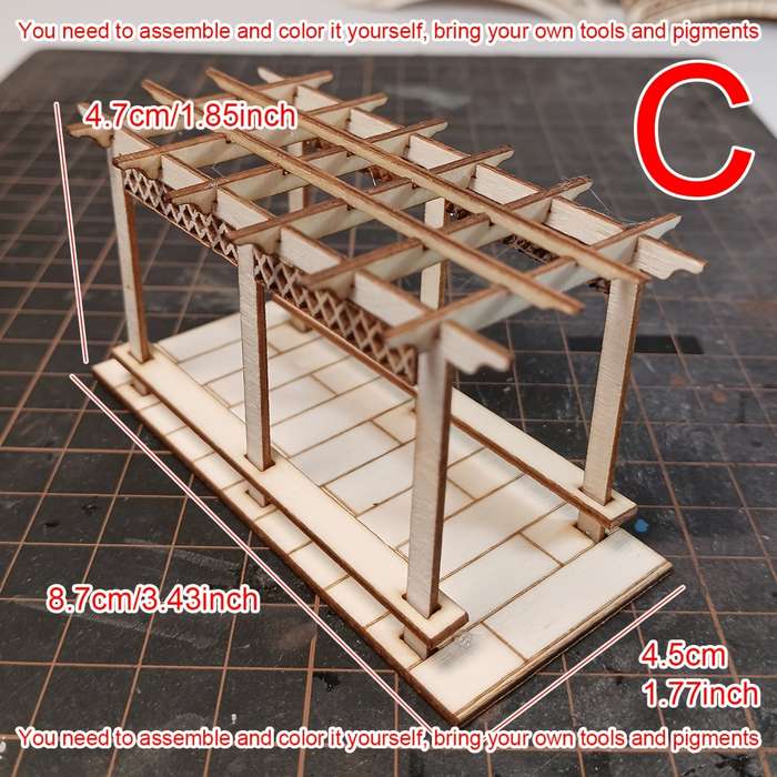 Building Toy Architectural Model Toy Set