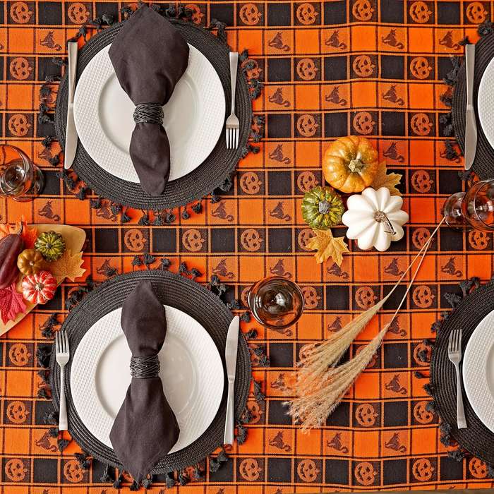 Halloween tablecloth decoration size 150x300cm
