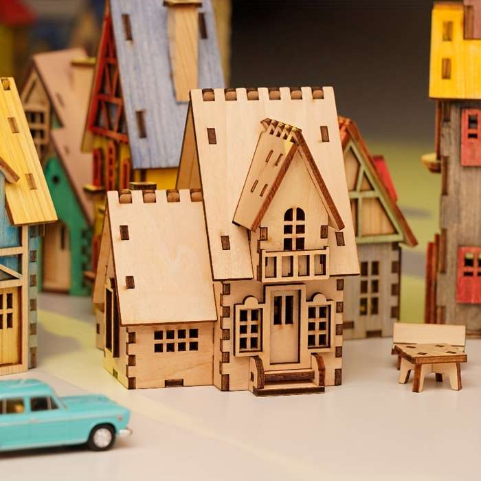 Building Toy Architectural Model Toy Set