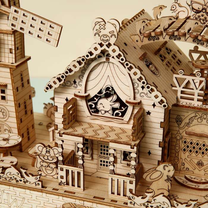 Building Toy Architectural Model Toy Set