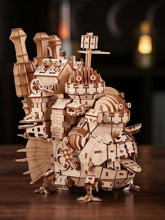 Building Toy Architectural Model Toy Set Model Yidongcb Color