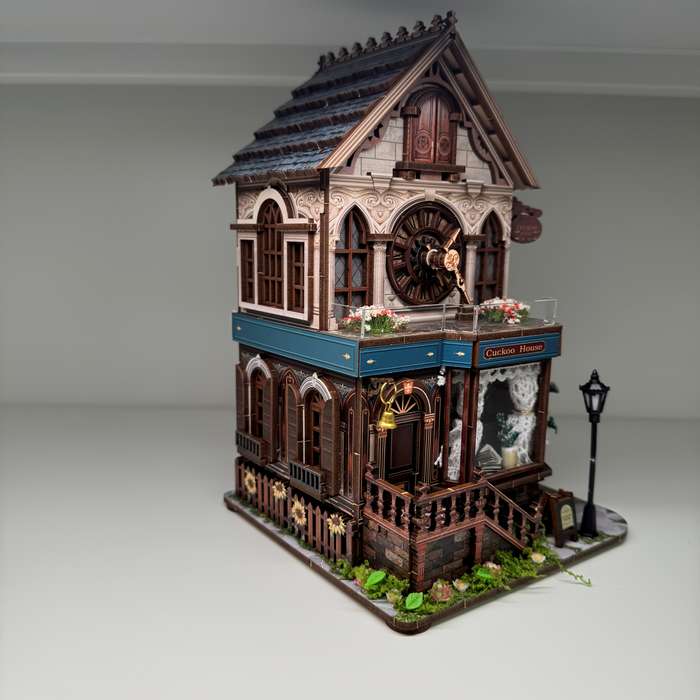 Building Toy Architectural Model Toy Set Model Little Cuckoo House  Sq 61