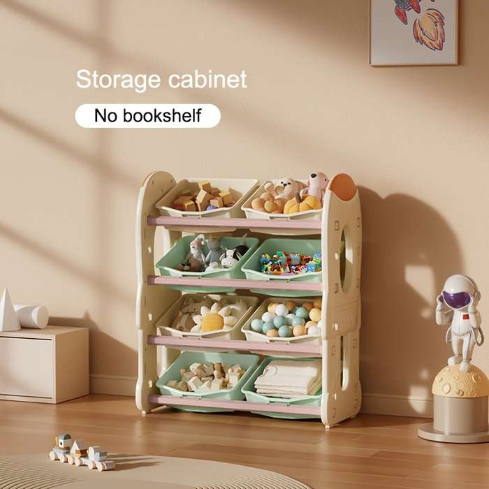 Storage And Organizationmodel With Bookshelf