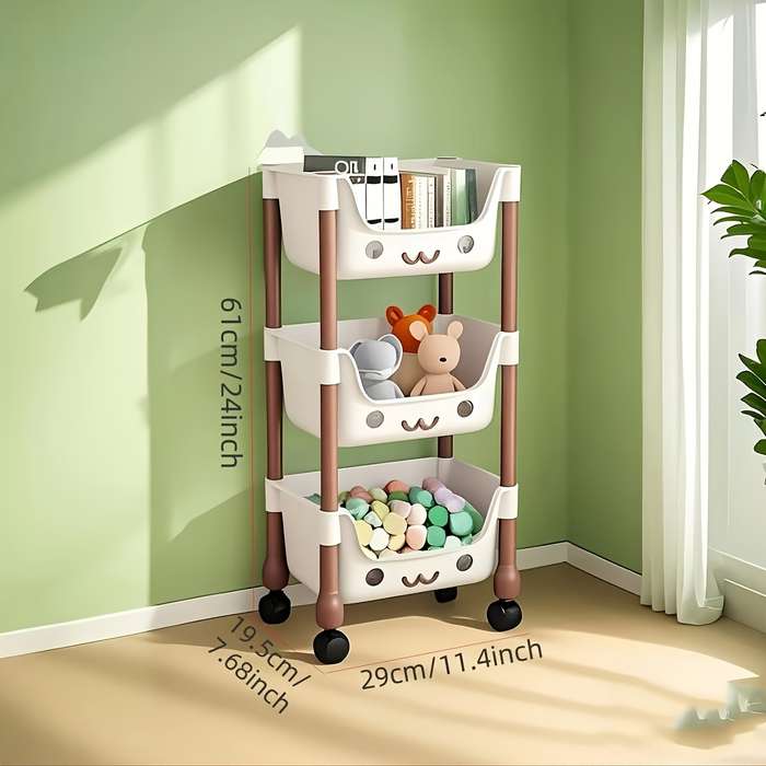 Storage And Organizationsize Five Layers  White