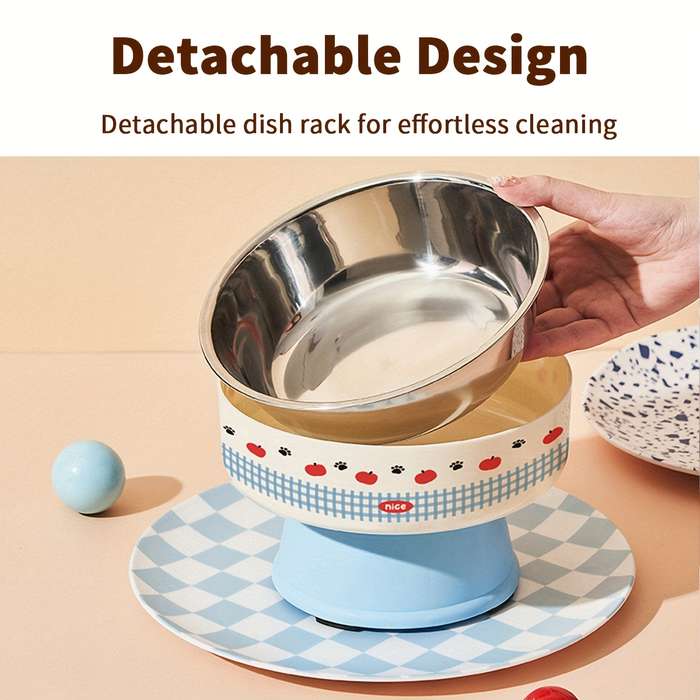 Pet Supplies Color Red Small Size Plastic Bowl