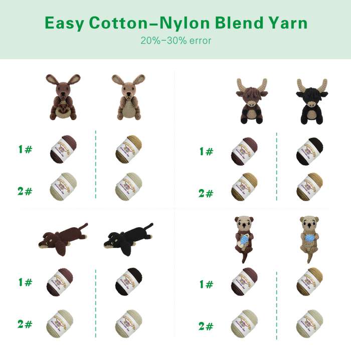 Toy Dolls color 1# 70034 coffee & khaki