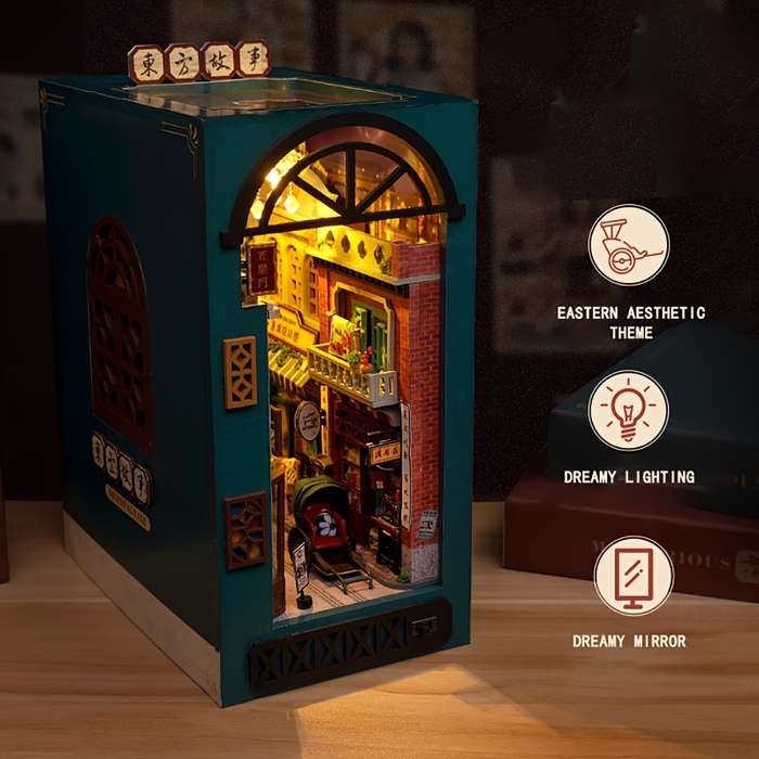 Building Toy Architectural Model Toy Set Style Oriental Story