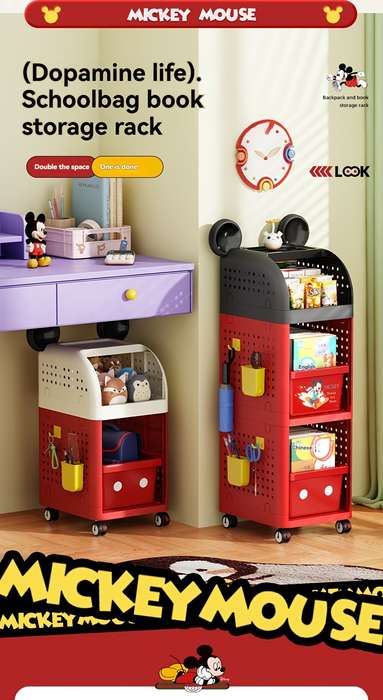 Storage And Organizationcolor 1Pc Double Layer Black