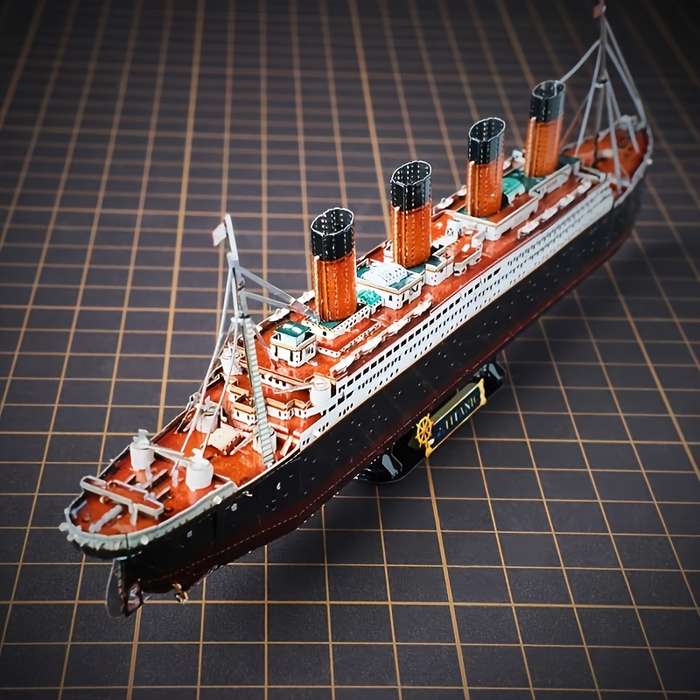 3D Jigsaw Puzzle Model Ship Items Titanic For Ages 14 And Up