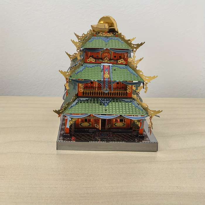 Building Toy Architectural Model Toy Set Items Antique Building  Yihong