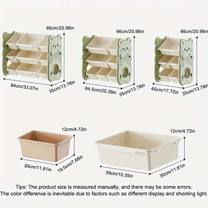 Storage And Organizationcolor Beige Size Four Layers Medium