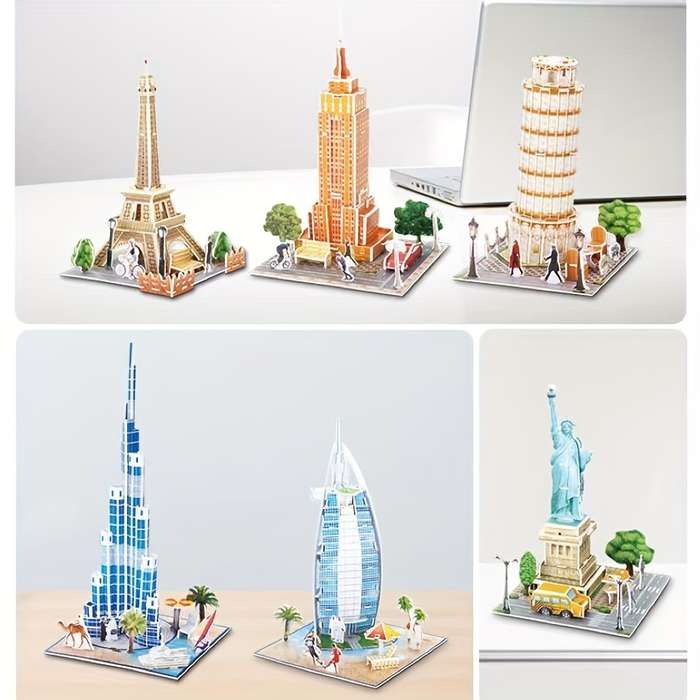 Building Toy Architectural Model Toy Set Model Leaning Tower Of Pisa 168 D26