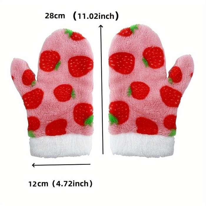 Winter Gloves Color L Red Gloves