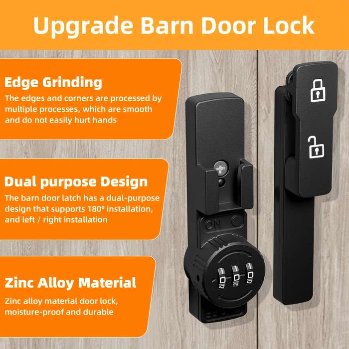 Lock Model Fluorescent Black