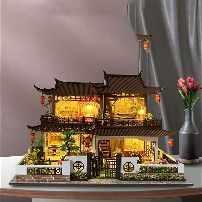 Building Toy Architectural Model Toy Set Style Classic
