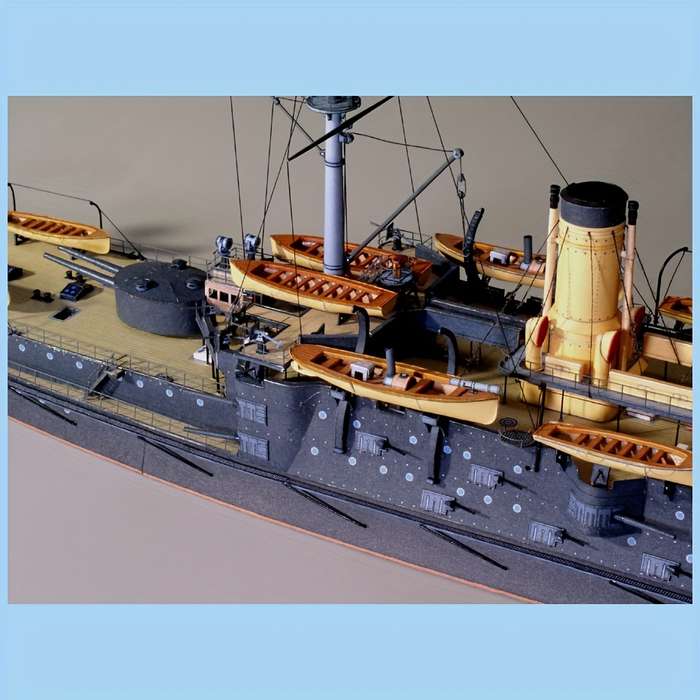 3D Jigsaw Puzzle Model Ship Material Oslabya Battleship Papercraft