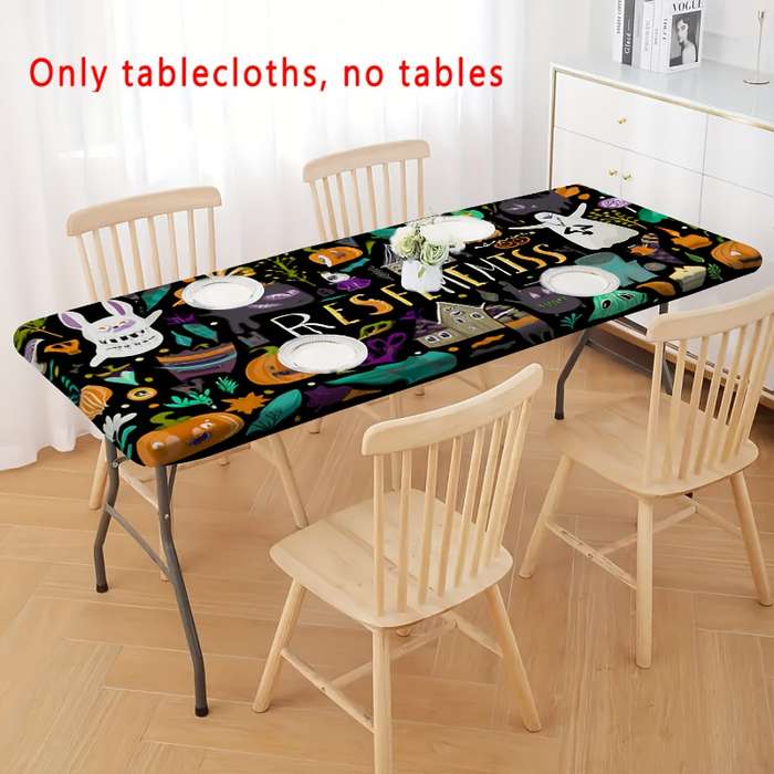 Halloween tablecloth decoration size 29.52x71.65inch or 75x182cm
