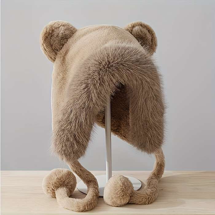 Winter Hat Color Beige 2 Size One Size Fits All