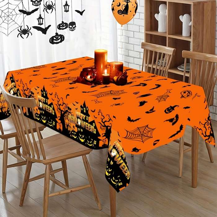 Halloween tablecloth decoration Quantity Halloween Tablecloth