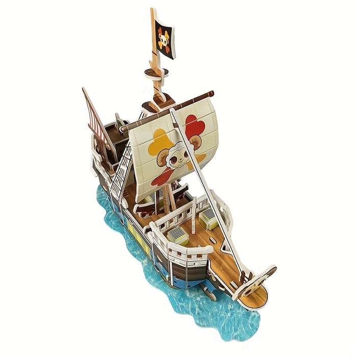 3D Jigsaw Puzzle Model Ship