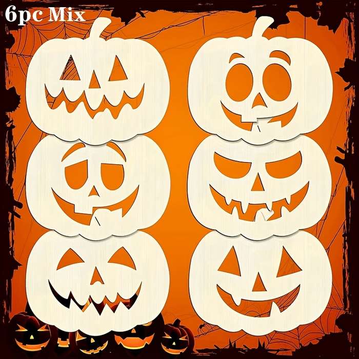 Halloween Decorations Size 10Cm Quantity 6Pc Mix