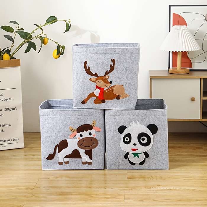 Storage And Organizationcolor Red Panda Fabric Storage Box