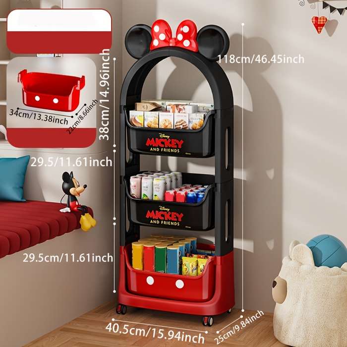 Storage And Organizationstyle Red  Add  White   Stationary 3 Layers