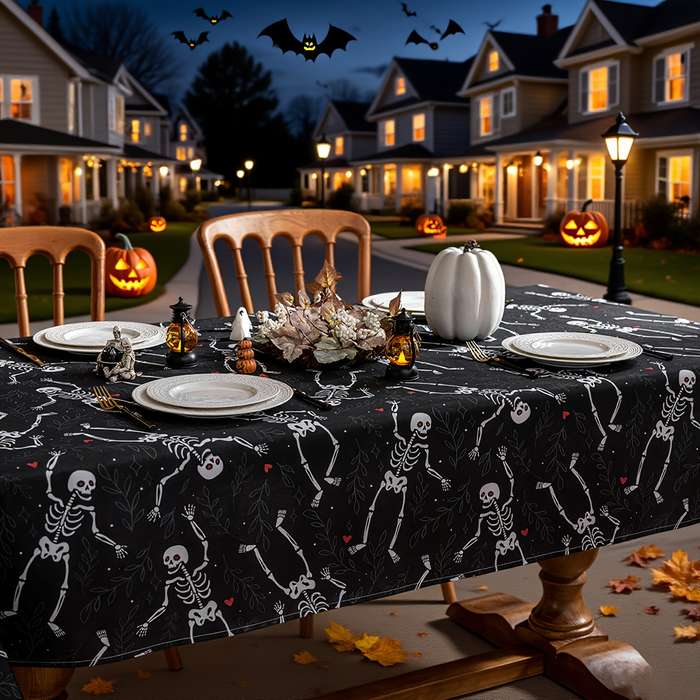 Halloween tablecloth decoration size 140 x 180cm