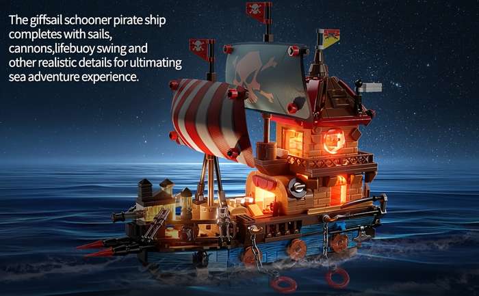 3D Jigsaw Puzzle Model Ship