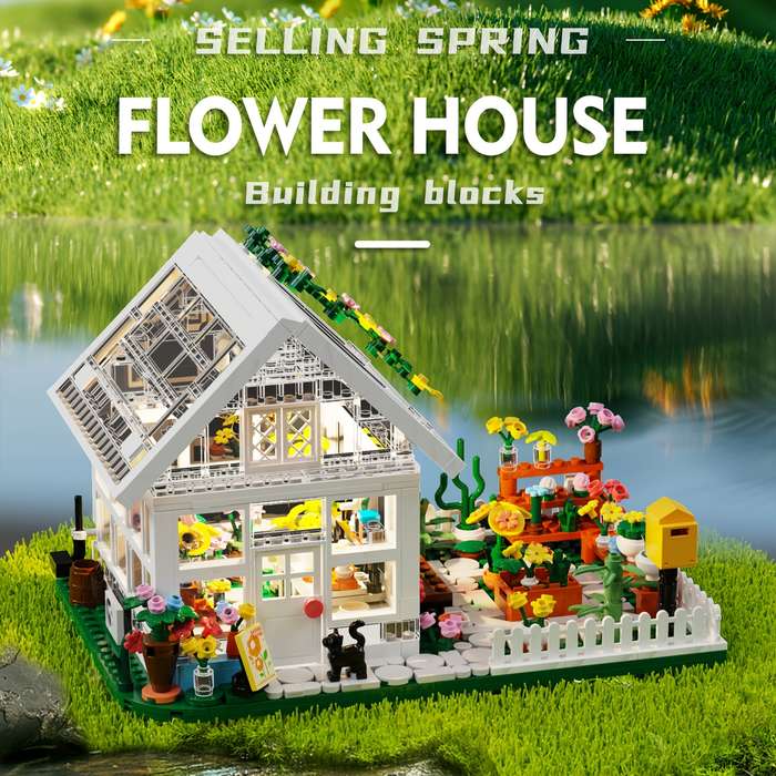 Building Toy Architectural Model Toy Set Quantity 758Pcs