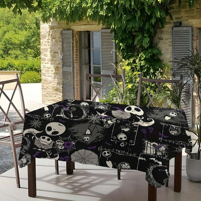 Halloween tablecloth decoration size 140x180cm 55.12x70.87inch