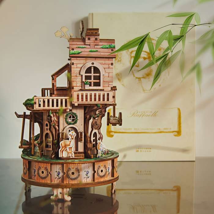 Building Toy Architectural Model Toy Set Model Treehouse