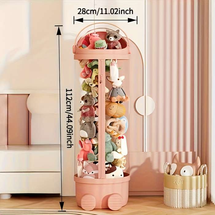 Storage And Organizationcolor Zipper Style Pink Model Large Size  172.01 X 27.99 Cm