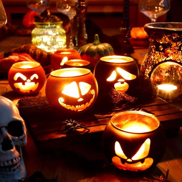 Halloween Decorations Quantity Set Of 6 Pcs