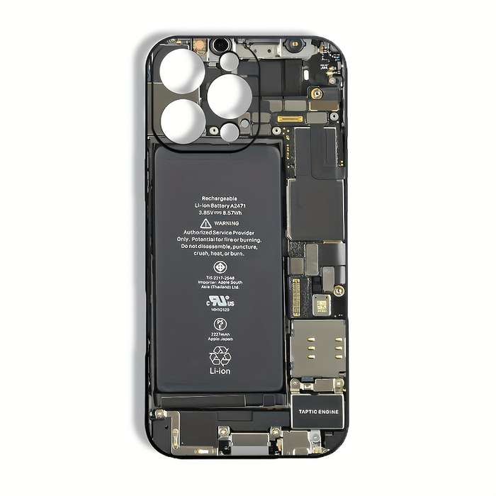 1Pc Black For iPhone 11 Pro Max Phone Case Phone Cover