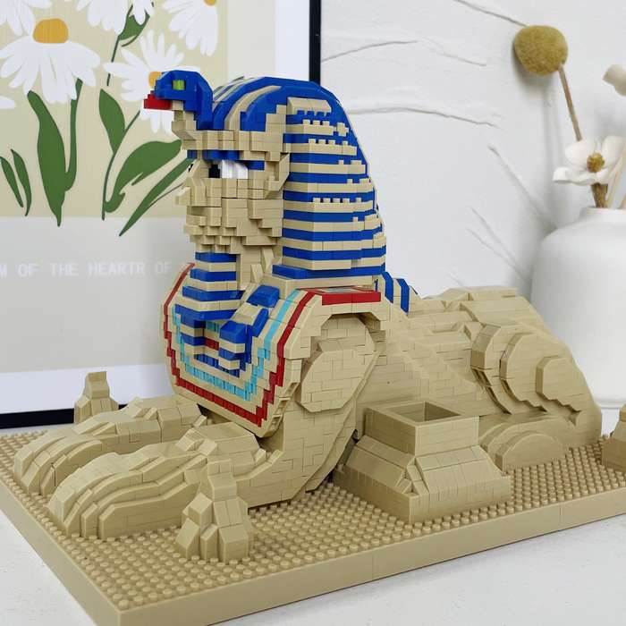 Building Toy Architectural Model Toy Set Items Sphinx 2936Pcs