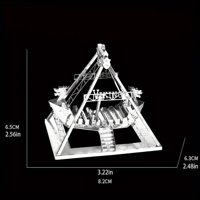 3D Jigsaw Puzzle Model Ship Style A Viking Ship