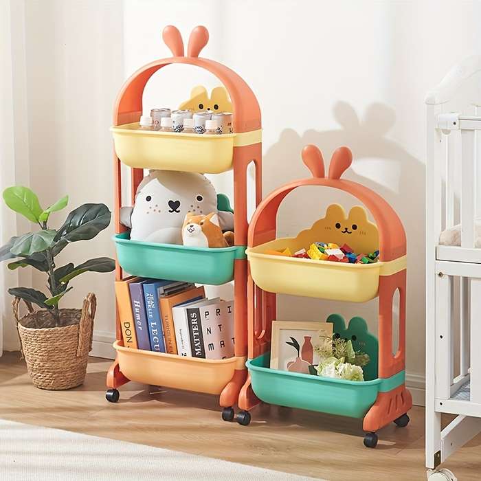 Storage And Organizationcolor Orange Quantity Two Layers