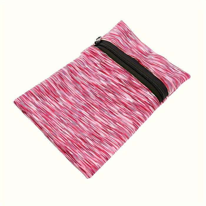 1pc Wrist Wallet With Zipper Breathing Arm Phone Bag Mini Coin Purse For Outdoor Sports And Trave