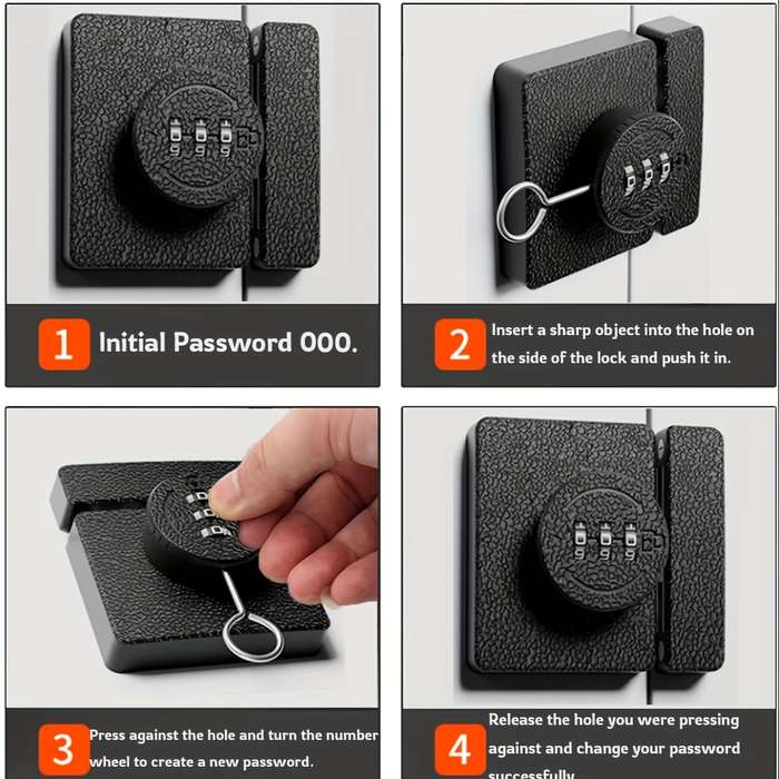 Lock Color Black
