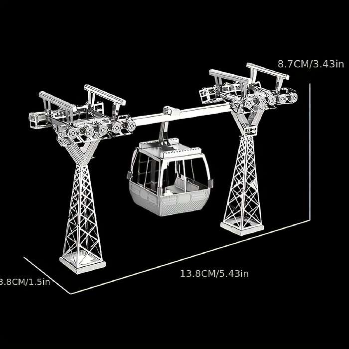 Building Toy Architectural Model Toy Set Items Cable Car